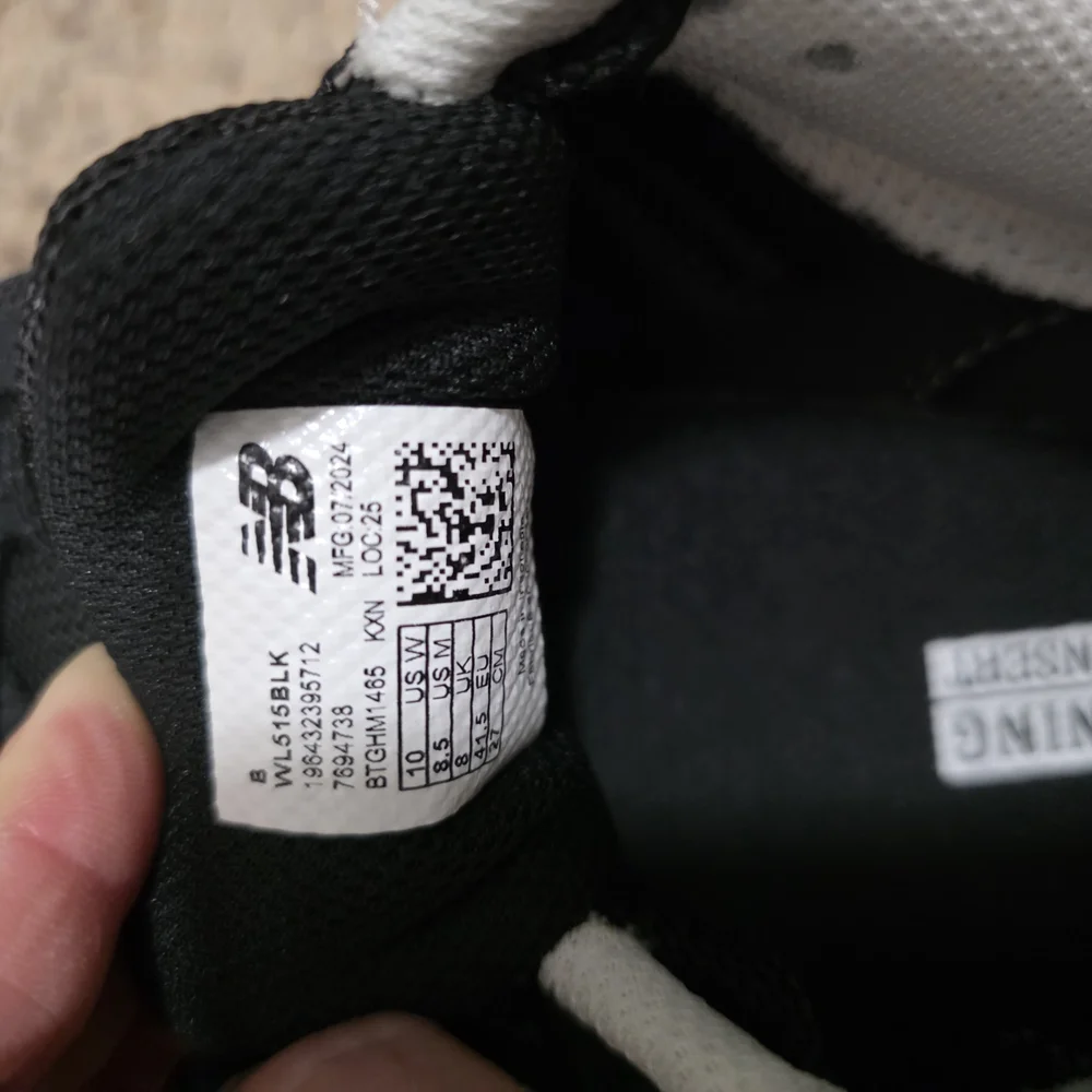 New Balance 515 Women's Black Sneakers - Picture 5 of 7